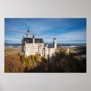 Sprookjeskasteel Neuschwanstein in Duitsland Poster