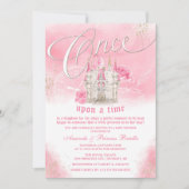 Sprookjeskasteel Princess Baby Shower Kaart (Voorkant)