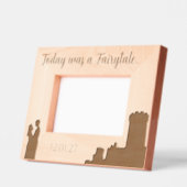 Sprookjeskasteel prinses bruiloft gegraveerde lijstjes (Links)