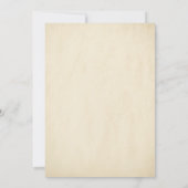 Sprookjeskasteel prinses pasgeboren Baby foto gebo Aankondiging (Achterkant)