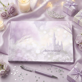 Sprookjeskasteel Quinceanera Lila ID1030 Gastenboek