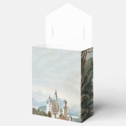 Sprookjeskasteel rustieke bos bruiloft Bedankdoosjes (Geopend)