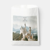 Sprookjeskasteel rustieke bos bruiloft Bedankzakje (Voorkant)