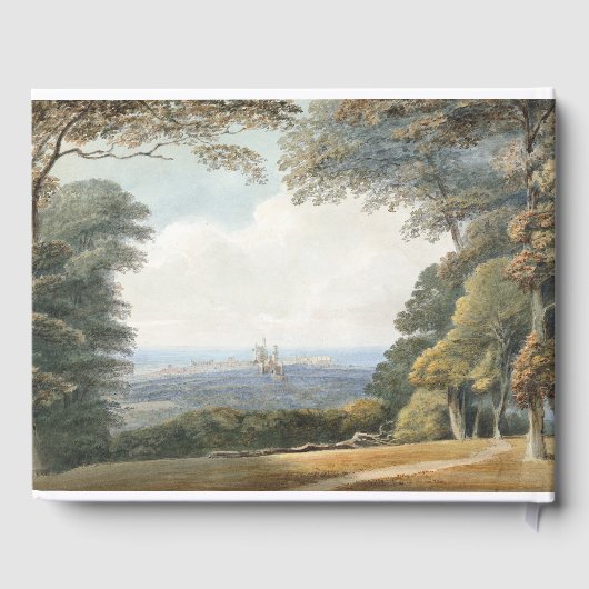 Sprookjeskasteel rustieke bos bruiloft Gastenboek (Achterkant)