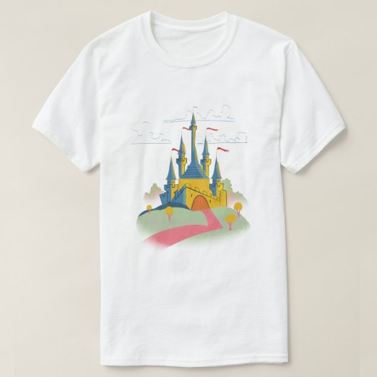 Sprookjeskasteel T-shirt (Design voorkant)