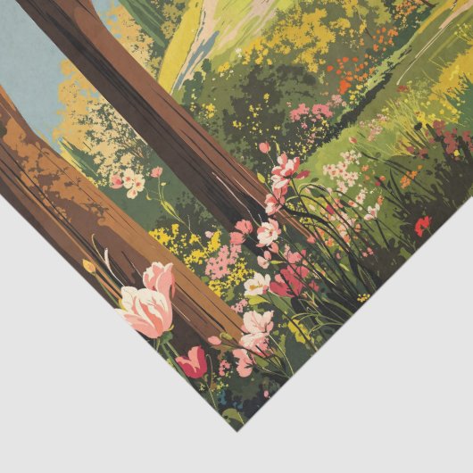 Sprookjeskasteel Tissuepapier (Detail)