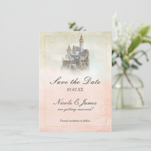 Sprookjeskasteel Verhaalboek Pagina Bewaar De Datu Kaart (Staand voorkant)