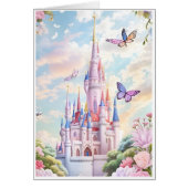 Sprookjeskasteel Wenskaart (Voorkant)