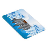 sprookjeskasteel Winter Magneet (Rechterzijde)
