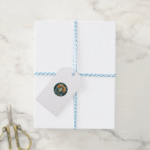 Sprookjeskat Cute Kitty-ontwerp - Sprookjeskat Cadeaulabel (Met Touw)