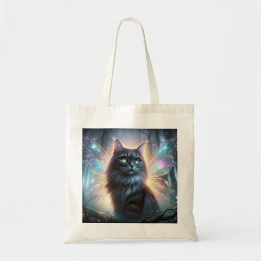 Sprookjeskat Geïnspireerd door Keltische Folklore Tote Bag (Voorkant)