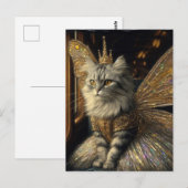 Sprookjeskat in de trein briefkaart (Voorkant / Achterkant)