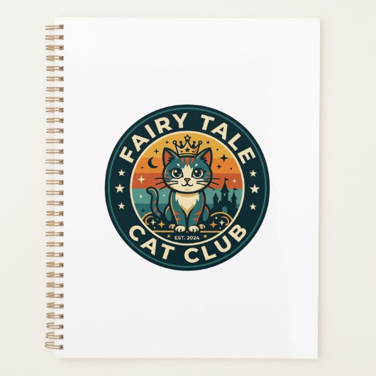 Sprookjeskat Schattige Kitty-ontwerp - Sprookjeska Planner (Voorkant)