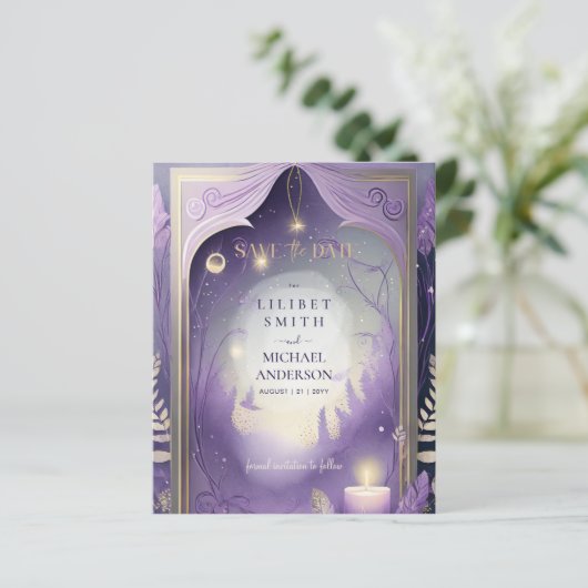 Sprookjeskern Sprookje Bewaar de Datum Betoverd Wo (Staand voorkant)