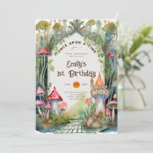 SPROOKJESKERN SPROOKJES BABYSHOWER 1E VERJAARDAG E KAART (Staand voorkant)