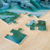 Sprookjeskind en speelse ijsberen legpuzzel (Zijkant)