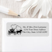 Sprookjeskoets en Harten Zilver Etiket (Insitu)