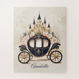 Sprookjeskoets en Kasteel Legpuzzel
