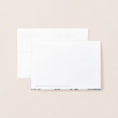 Sprookjeskoets Happily Ever After Dank je wel Folie Kaarten (Met envelop)