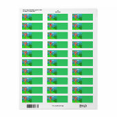 Sprookjeskunst van boszwammen etiket (Full Sheet)