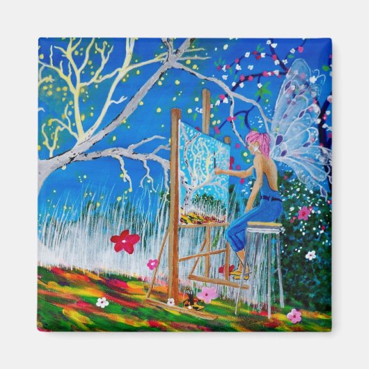 Sprookjeskunstenaar Faery Magneet (Voorkant)