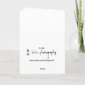 Sprookjesland 2 van de winter (de Groeten van het Feestdagen Kaart (Achterkant)