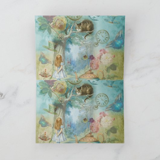 Sprookjesland - Alice in Sprookjesland Kaart (Binnen)