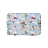 Sprookjesland Alice Pattern Badmat (Voorkant)