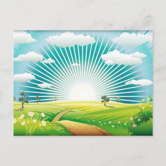 Sprookjesland Briefkaart (Voorkant)