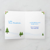 Sprookjesland Feestdagen Kaart (Binnen)