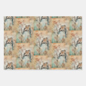 Sprookjesland Lente Bos Vogels No1 Inpakpapier Vel (Voorkant 3)