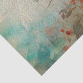 Sprookjesland Lentebos Sinaasappels Vogels Tissuepapier (Detail)