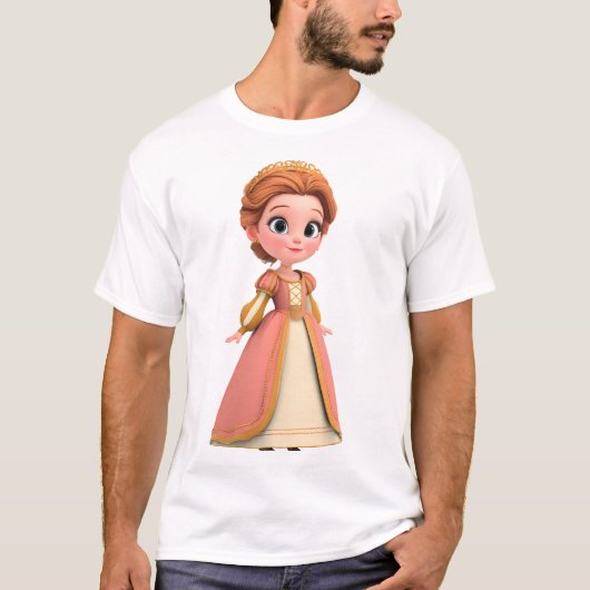 sprookjesmeisje t-shirt (Voorkant)