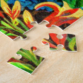 sprookjesmensen in het bos legpuzzel (Zijkant)