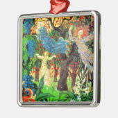 sprookjesmensen in het bos metalen ornament (Links)