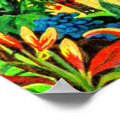 sprookjesmensen in het bos poster (Hoek)