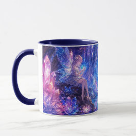 Sprookjesmok met Crystal Fairy-grot-fantasieaccent Mok