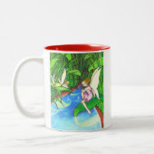 Sprookjesmok Tweekleurige Koffiemok (Links)