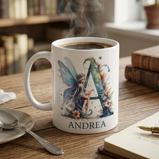 Sprookjesmonogram Letter A Koffiemok