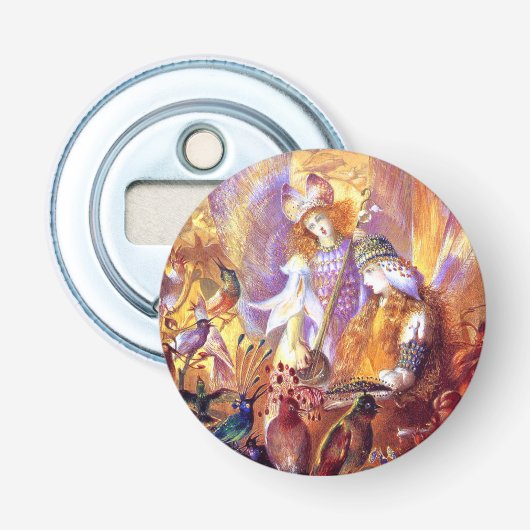Sprookjesmuziek Button Flesopener (Voorkant)