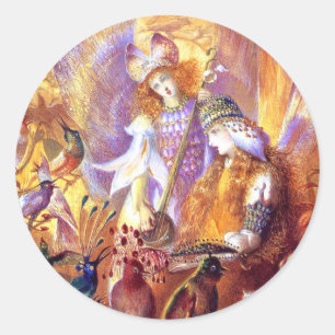 Sprookjesmuziek Ronde Sticker