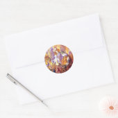 Sprookjesmuziek Ronde Sticker (Envelop)