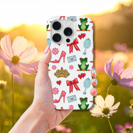 Sprookjespatroon telefoonhoesje iPhone 15 pro case