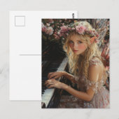 Sprookjespiano Briefkaart (Voorkant / Achterkant)