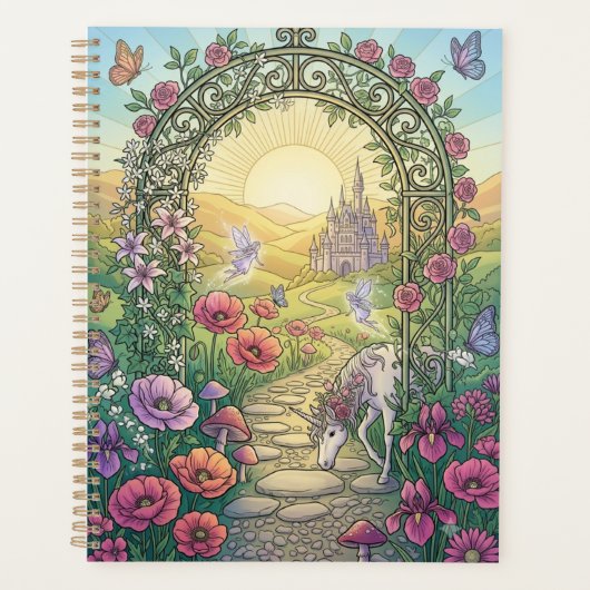 Sprookjesplanner voor meisjes en vrouwen planner (Voorkant)