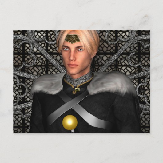 Sprookjesprins Briefkaart (Voorkant)