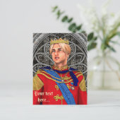 Sprookjesprins Briefkaart (Staand voorkant)