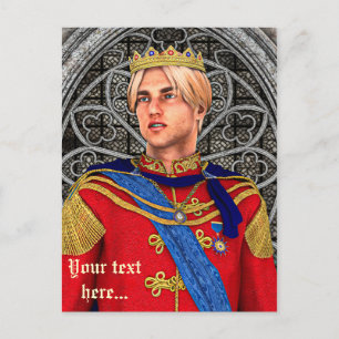 Sprookjesprins Briefkaart