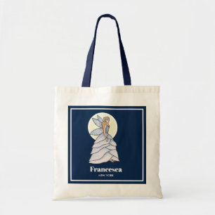Sprookjesprinses Bruidsjurk Mode-illustratie Tote Bag