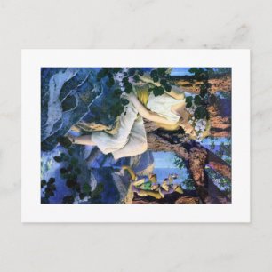 Sprookjesprinses en de kabouters briefkaart